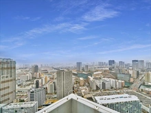 【東京都/江東区東雲】キャナルファーストタワー 眺望：スカイデッキから