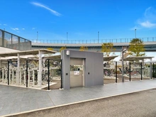 【東京都/江東区有明】シティタワーズ東京ベイ　イーストタワー 駐輪場