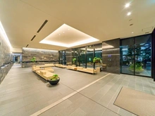 【東京都/江東区有明】シティタワーズ東京ベイ　セントラルタワー エントランス：コーチエントランス