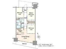 【東京都/江東区東雲】プラウドシティ東雲キャナルマークス 間取り図