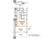 【東京都/江東区有明】ブリリア有明スカイタワー 間取り図