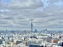 【東京都/江東区東雲】プラウドタワー東雲キャナルコート 眺望：ズームあり