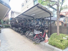 【東京都/足立区竹の塚】ライオンズシティ竹ノ塚第2 駐輪場