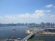 【東京都/江東区有明】ブリリア有明シティタワー 屋上ラウンジからの眺望