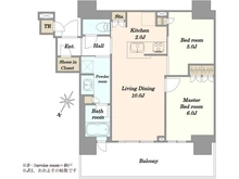【東京都/江東区有明】ブリリア有明シティタワー 間取り図