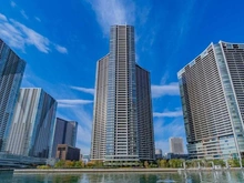 【東京都/中央区勝どき】パークタワー勝どきサウス 外観：写真中央