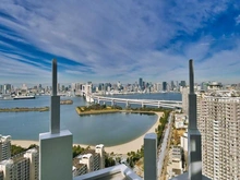 【東京都/港区台場】THE TOWERS DAIBA　ザ・タワーズ台場 WEST棟 眺望：WEST棟スカイテラスから