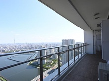 【東京都/中央区晴海】パークタワー晴海 バルコニー