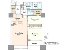 【東京都/江東区有明】オリゾンマーレ 間取り図