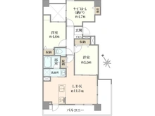【神奈川県/川崎市幸区小向西町】グランイーグル鹿島田II 間取り図