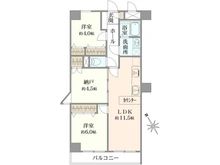 【神奈川県/横浜市鶴見区鶴見】パラシオン鶴見 間取り図