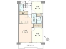 【神奈川県/川崎市川崎区四谷上町】川崎大師南スカイマンション 間取り図