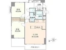 【神奈川県/川崎市川崎区藤崎】エクラン川崎藤崎 間取り図