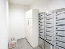 【神奈川県/川崎市川崎区池上新町】シテラ川崎クリスタルパティオ メールBOX：メーターボックスと宅配ボックス