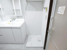 【神奈川県/川崎市川崎区池上新町】シテラ川崎クリスタルパティオ 洗濯機置場