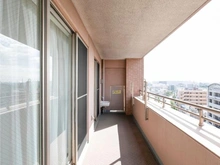 【神奈川県/川崎市川崎区池上新町】シテラ川崎クリスタルパティオ バルコニー