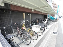 【神奈川県/横浜市鶴見区本町通】クオス横浜鶴見プライムレジデンス 駐輪場