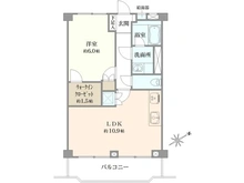 【神奈川県/横浜市鶴見区元宮】ダイアパレス鶴見 間取り図