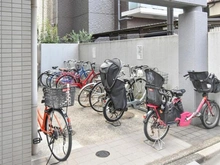 【神奈川県/川崎市川崎区池田】コスモ川崎シティウイング 駐輪場