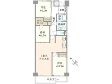 【神奈川県/川崎市川崎区四谷上町】川崎ロイヤルマンション 間取り図