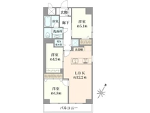 【神奈川県/川崎市川崎区池田】ライオンズマンション川崎第5 間取り図