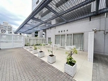 【神奈川県/川崎市幸区中幸町】サンクタス川崎タワー 共用部：テラス