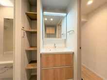 【神奈川県/川崎市川崎区浜町】コスモ川崎スクエア 洗面所