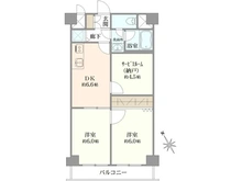 【神奈川県/横浜市鶴見区鶴見中央】エンゼルハイム鶴見中央 間取り図