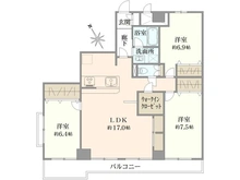 【神奈川県/川崎市川崎区榎町】エンゼルハイム川崎第2 間取り図