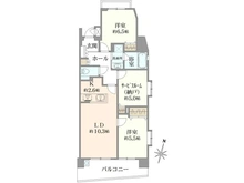【神奈川県/川崎市川崎区池田】リブゼディライトステージ 間取り図