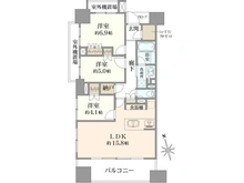 【神奈川県/川崎市川崎区砂子】カワサキ・ミッドマークタワー 間取り図