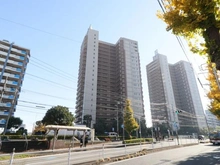 【神奈川県/川崎市幸区戸手】グラン・エステ川崎ツインタワー弐番館 外観：写真中央の物件