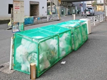 【神奈川県/横浜市鶴見区鶴見中央】鶴見スカイマンション ゴミ置き場