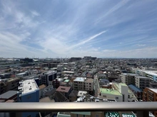【神奈川県/川崎市川崎区浜町】ダイアパレス川崎浜町 眺望：バルコニーから