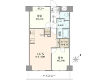 【神奈川県/横浜市鶴見区生麦】メゾンカルム横浜 間取り図