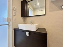 【東京都/品川区上大崎】パークアクシス白金台南 洗面所