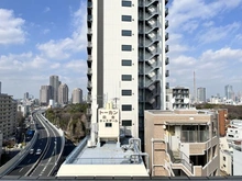 【東京都/品川区上大崎】パークアクシス白金台南 眺望：バルコニーから