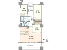 【神奈川県/川崎市川崎区追分町】ジェイパークシティ川崎 間取り図
