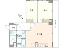 【神奈川県/川崎市川崎区池田】共和マンション 間取り図