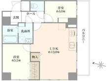 【神奈川県/川崎市川崎区鋼管通】ふじやエンゼルハイム川崎第6 間取り図
