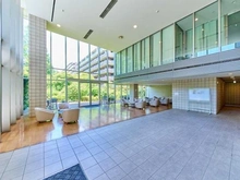 【神奈川県/川崎市川崎区中瀬】フォレシアムブライトハウス ロビー：アクアビューラウンジ