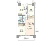 【神奈川県/川崎市川崎区中瀬】フォレシアムブライトハウス 間取り図