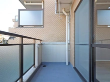 【神奈川県/横浜市鶴見区上の宮】バームハイツ菊名参番館 バルコニー