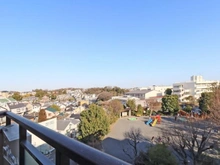 【神奈川県/横浜市鶴見区上の宮】バームハイツ菊名参番館 眺望：バルコニーから