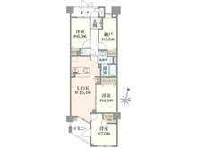 【神奈川県/川崎市川崎区京町】コスモ京町エクシード 間取り図