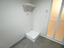 【神奈川県/川崎市幸区古市場】新川崎グランドハイツ 洗濯置き場