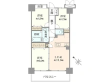 【神奈川県/川崎市幸区小向町】アエリア川崎 間取り図