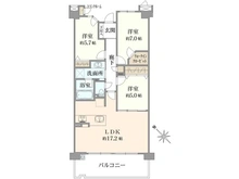 【神奈川県/横浜市鶴見区矢向】ジェイパーク横浜矢向フローラガーデン 間取り図