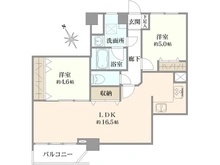 【神奈川県/横浜市磯子区磯子】芦名橋ハイツ 間取り図