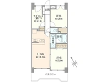 【神奈川県/川崎市川崎区貝塚】ナイスアーバン川崎駅前通り 間取り図